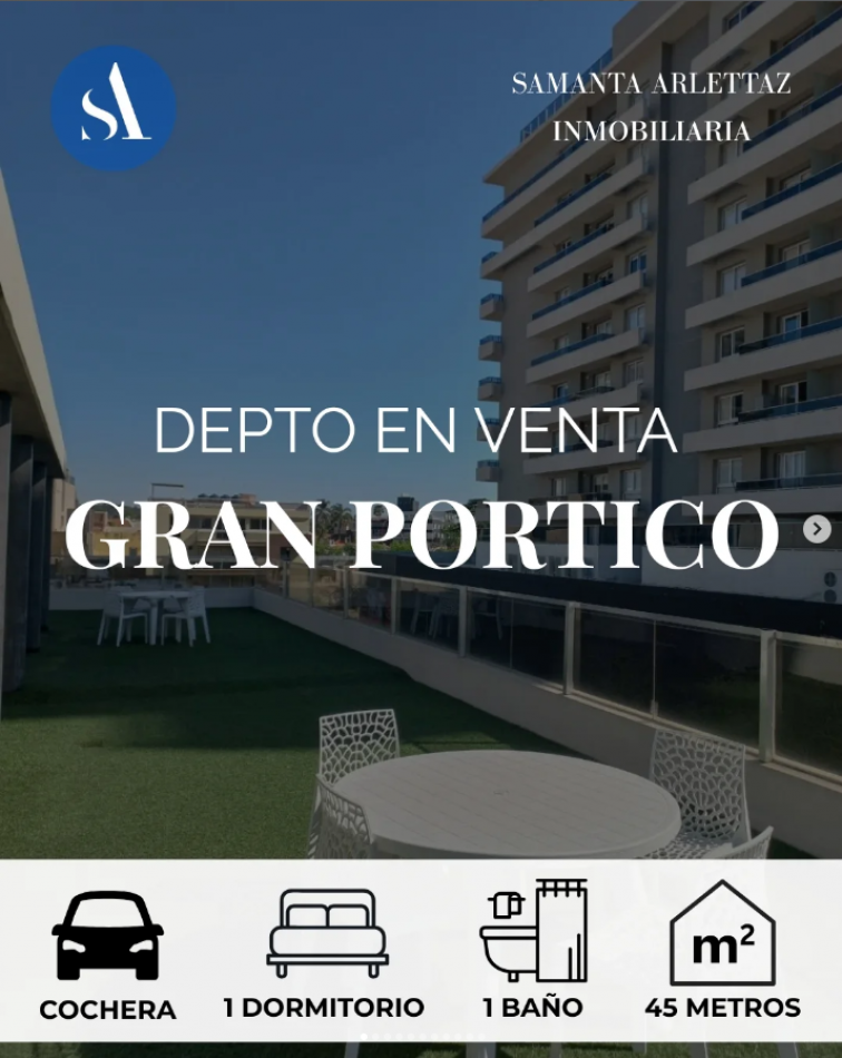 ✨ Vivi la experiencia de Carlos Paz desde tu nuevo hogar ✨  Departamento en Gran Portico - ¡listo para vos!